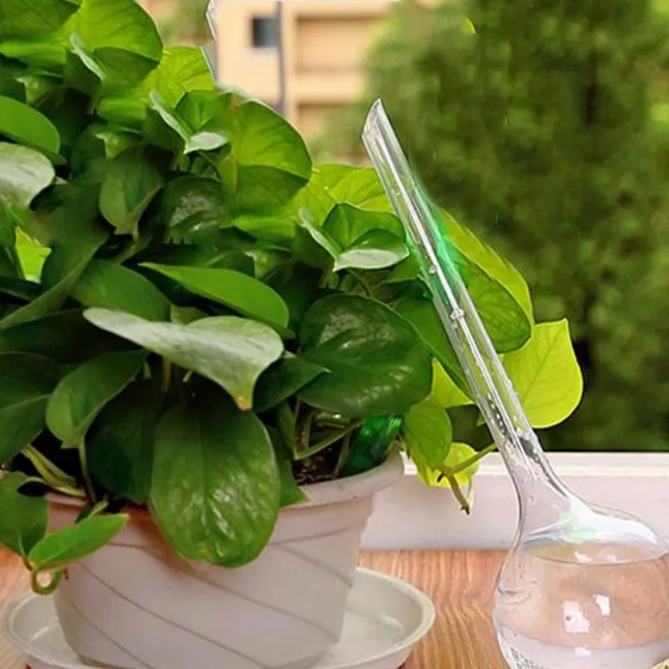 5pcs Plant Water Feeder Automatische Plastieke Ballen Tuinwaterapparaat Planten Gloeilampen Zelf Waterende Druppelirrigatie