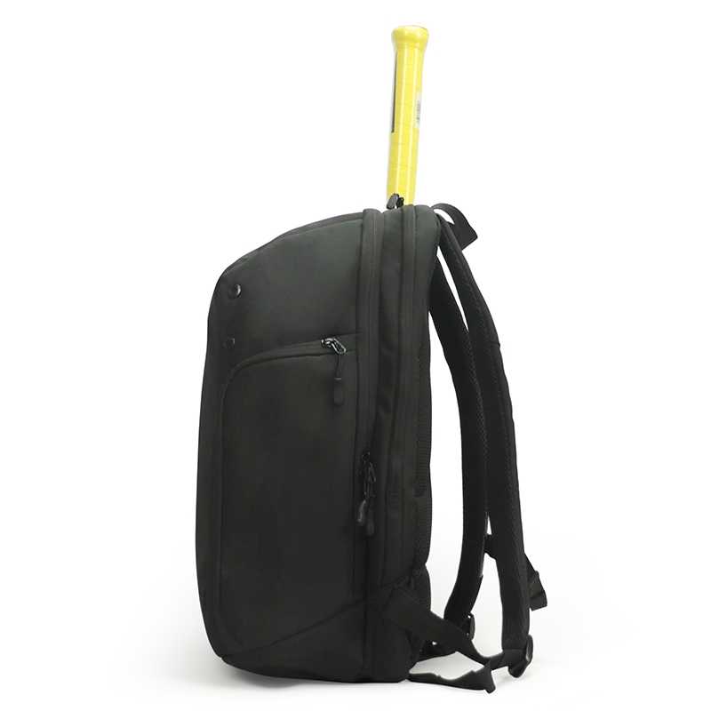 Wilson Roger Federer Tennis Bag Black Pro Staff Super Tour Team Tennis Backpack For 2 Racquets With Isolation Compartmen