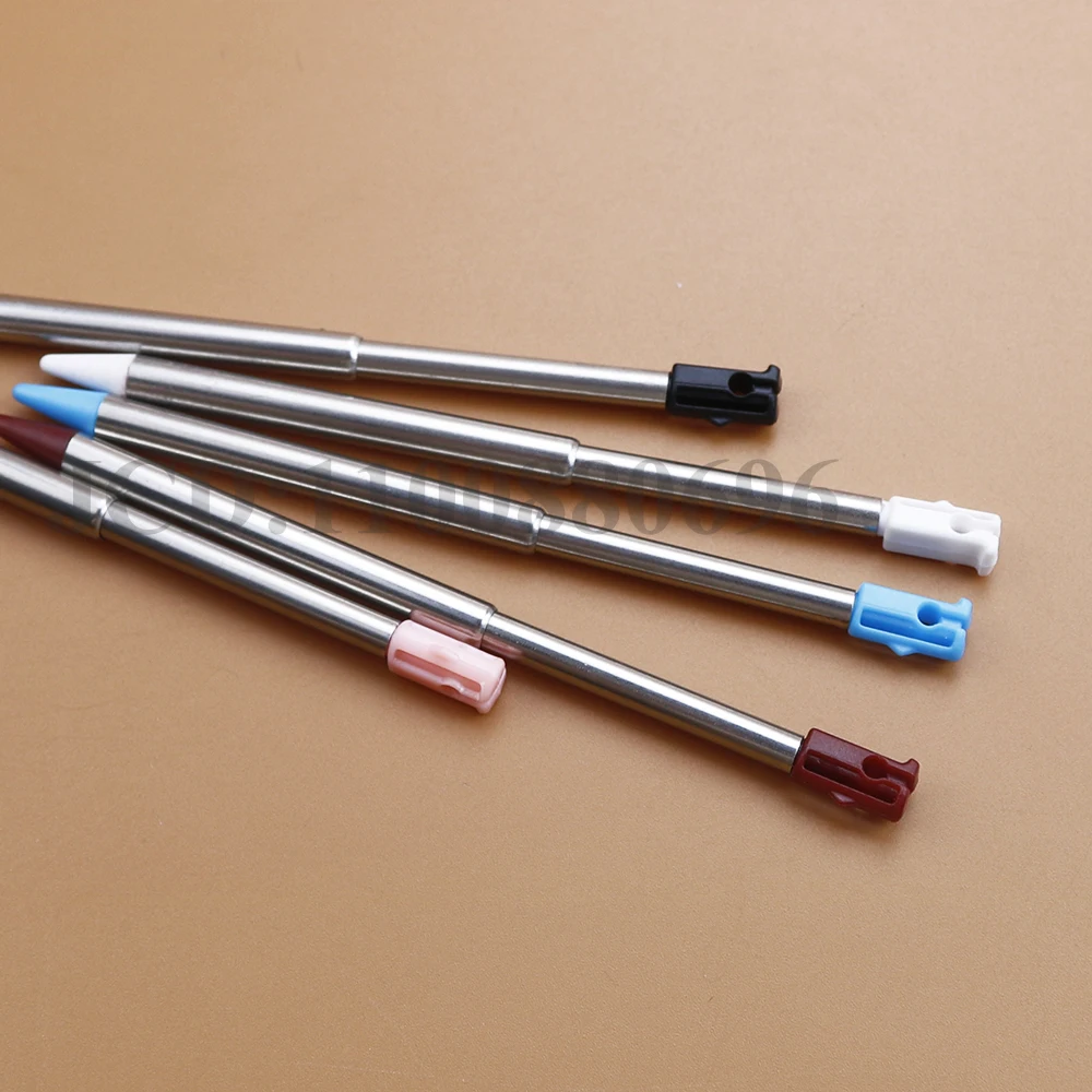 2PCS Adjustable stylus for Nintendo 3DS expandable metal extendable stylus and handwriting pen