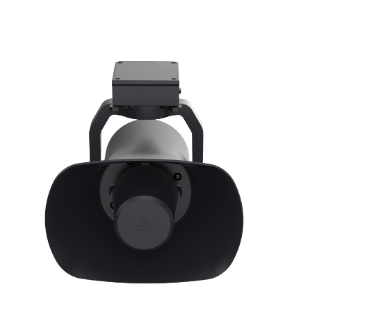 Drone de asa fixa com megafone para mapeamento, alto-falante de longa distância, UAV Gimbal para detecção, Drones de combate a incêndios, 500m, 130db, 25W