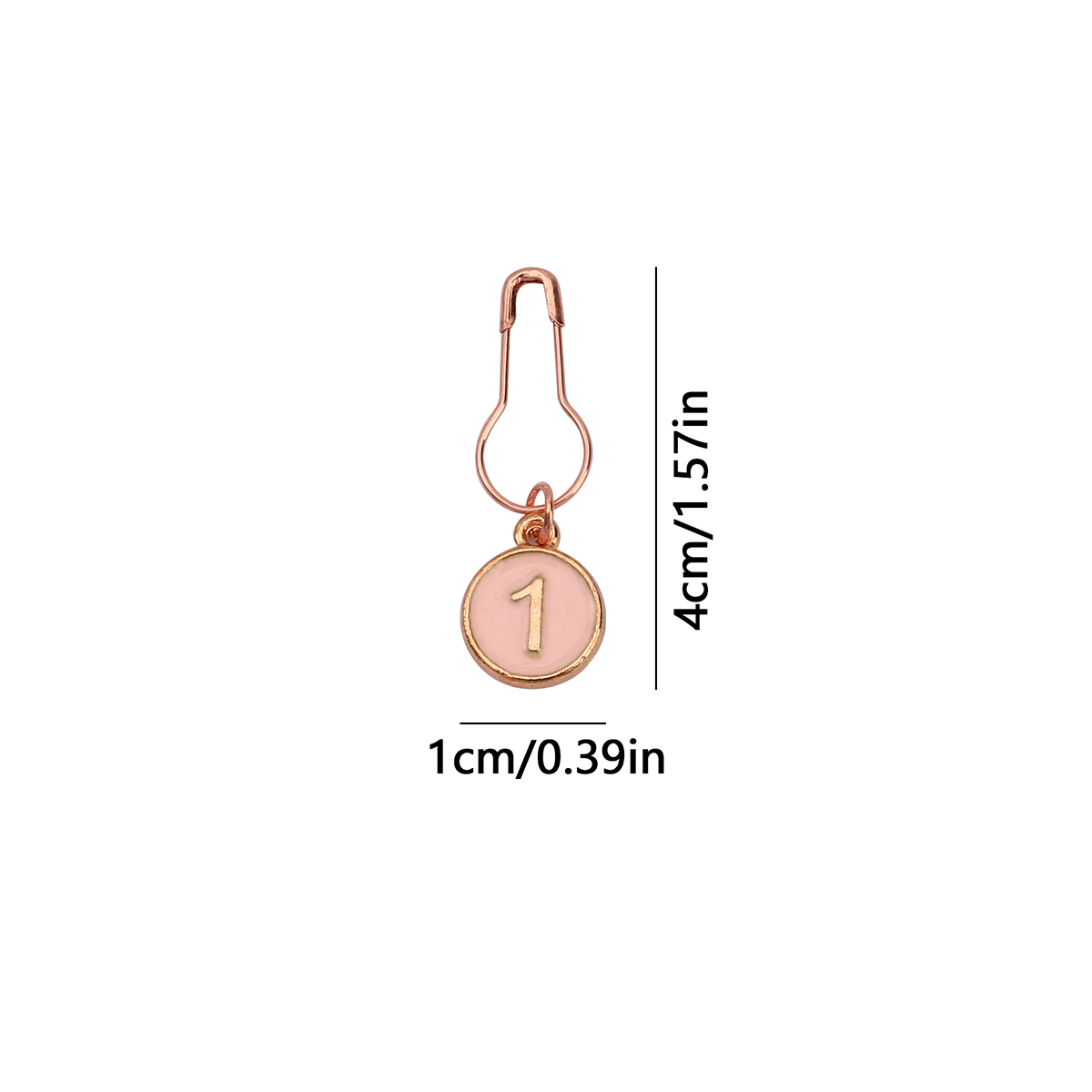 10 unids/pack herramientas de tejer hebilla pequeña aguja Clip hebilla Pin marcador hebilla Pin Anti-desbloqueo hebilla suéter contador marca