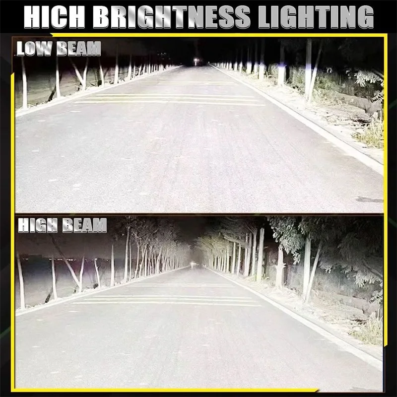 2200W 360 H7 LED Lâmpada Canbus do farol do carro 3000000 Luz LM para carro Turbo Mini tamanho H7 LED farol 6000K 12V sem fio com ventilador