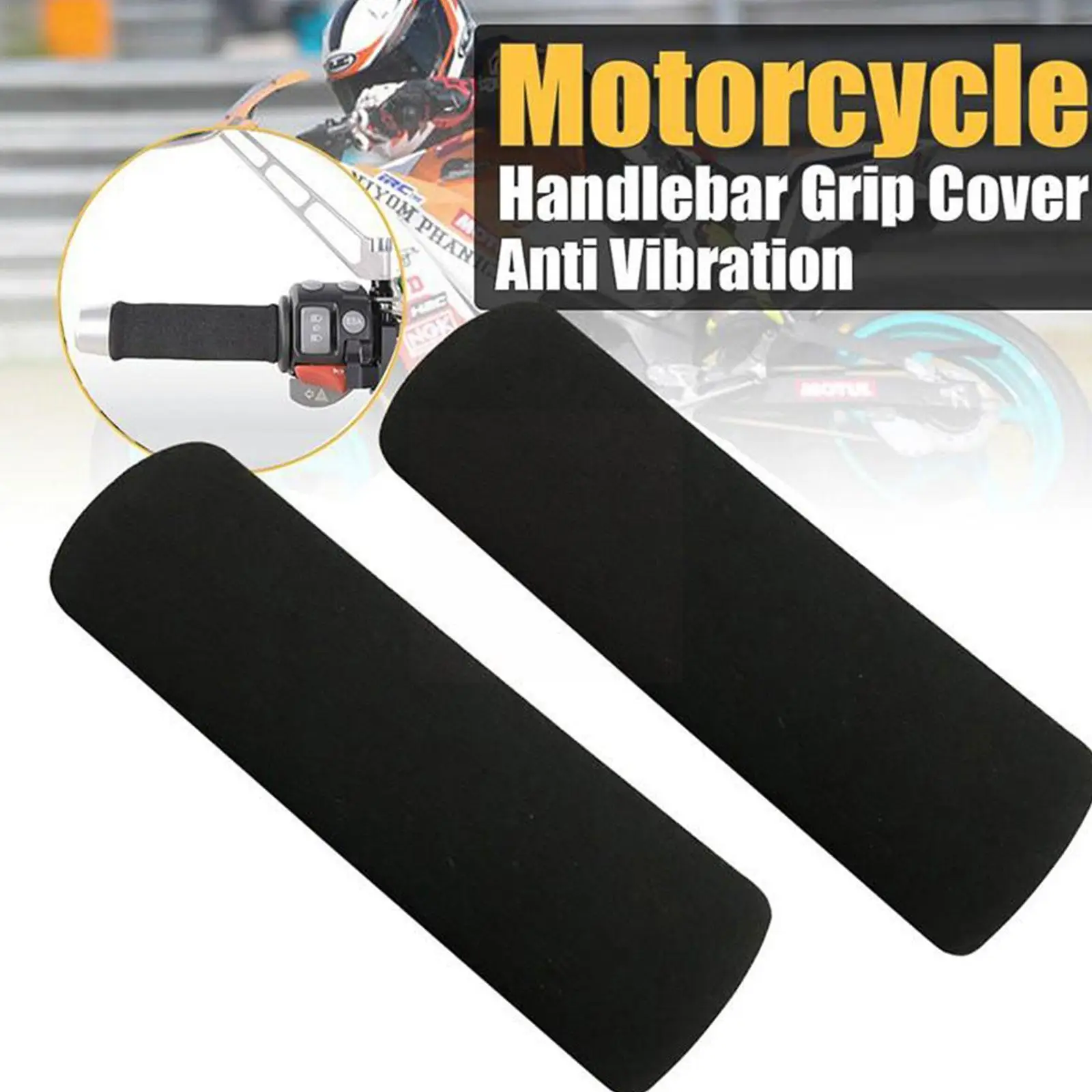 Foam Motorcycle Handle Grip Cover For BMW R1200GS R1250GS GS R 1200 1250 GS Adventure F650GS Slip On Anti-Slip Handlebar Co N4Y4