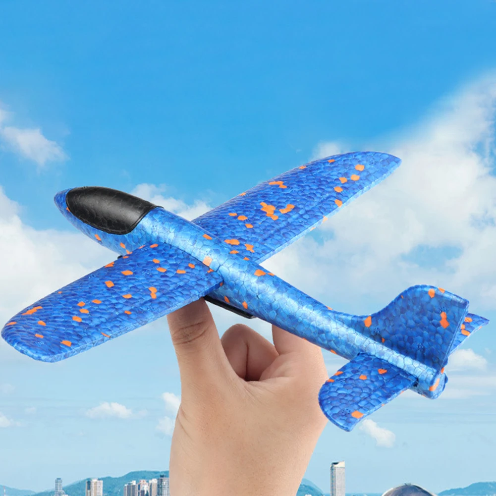 Lançador de avião Brinquedos para crianças, avião ao ar livre, catapulta voadora, antiderrapante, com ou sem luz, presentes de aniversário para meninos e meninas