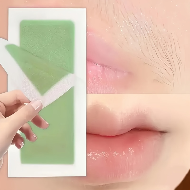 Professional Warning Tapes For Summer Hair Removal, Double Face Cold Warning Paper For Legs, Body, Face,6 Sticks, 10/20 Sticks