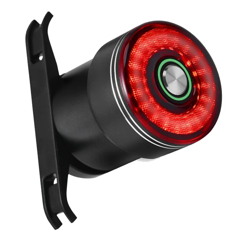 ZIZI Freno Induzione Fanale posteriore per bicicletta Reggisella per bici Luce posteriore per sella Fanale posteriore per ciclismo con ricarica USB impermeabile