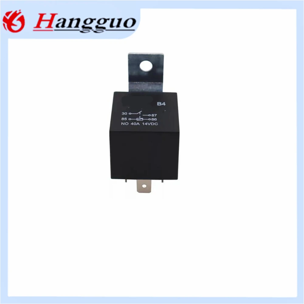 Relé automotriz 40A, 12V, 24V, 4 pines, 5 pines, con enchufe de relé JD 1912, 1914, 2912, 2914, modificación y mantenimiento Universal