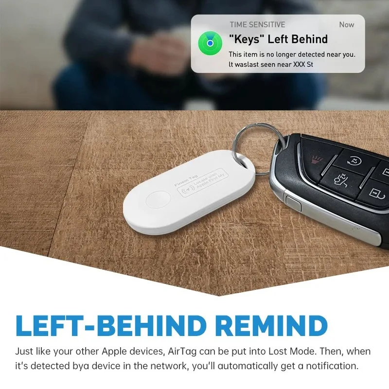 Etiqueta gps para crianças/ idosos inteligente airtag mini rastreador de animais de estimação bluetooth etiqueta inteligente carro rastreador perdido para sistema apple ios encontrar meu