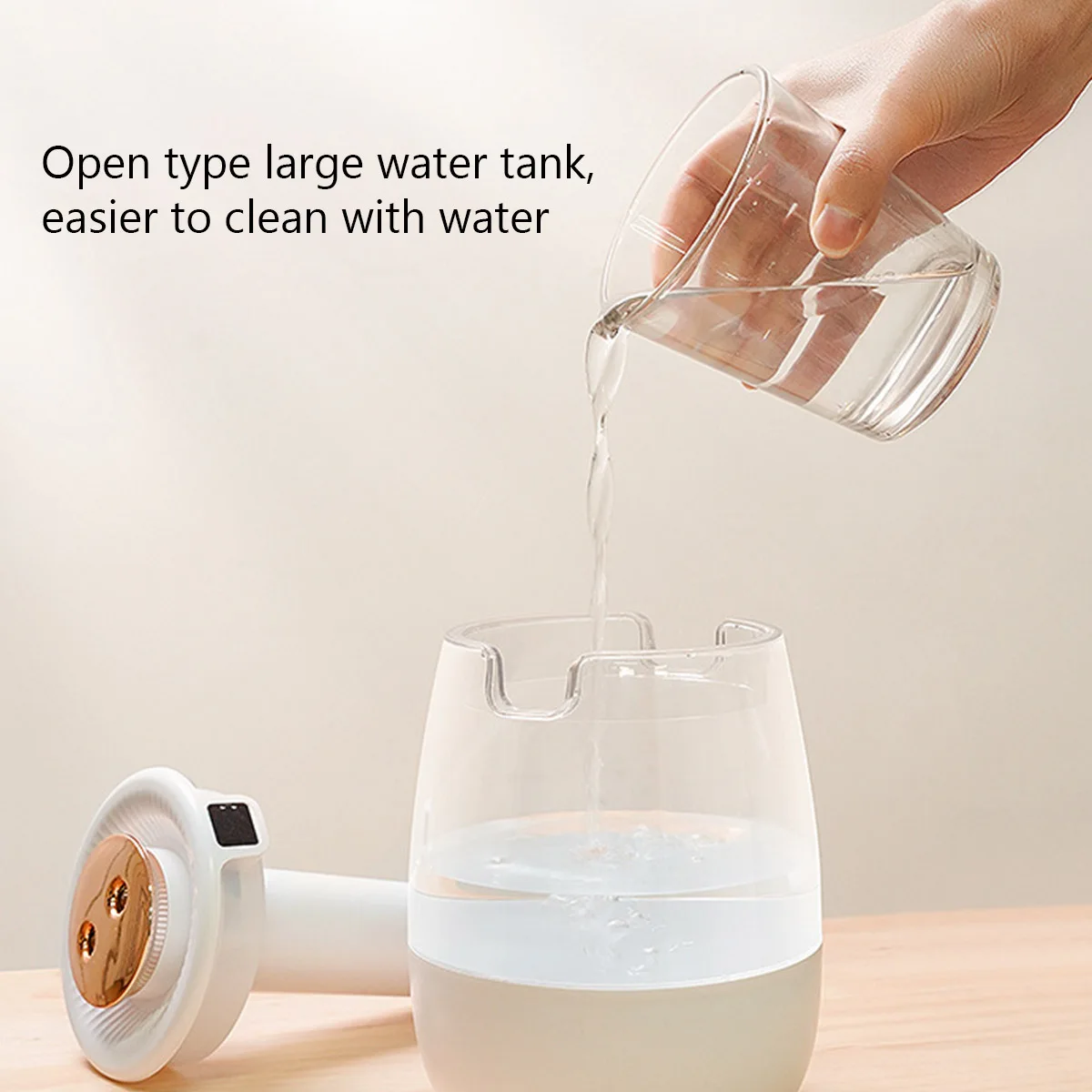 1.3L Luchtbevochtiger Dubbele Spray Poort Cool Mist Maker Geurverspreider Home Office Essentiële Olie Aroma Humidificador Purifier
