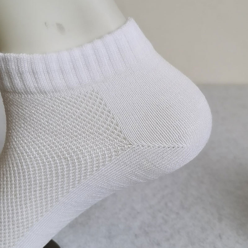 Calcetines tobilleros transpirables para hombre, medias de malla sólida de alta calidad, gran oferta, 1 par, 2023