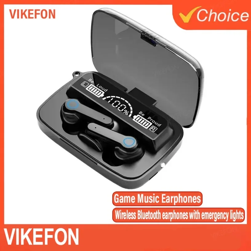 M19 TWS Auricolare Bluetooth wireless Auricolari da gioco con cancellazione del rumore con microfono Cuffie wireless Auricolari Bluetooth per telefoni