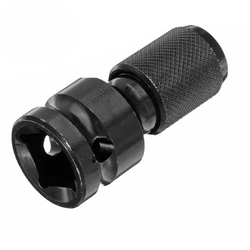 Schnellspanner, 1/2-Zoll-Vierkantantrieb auf 1/4 Zoll Sechskant-Innensechskant-Adapter, Konverter, Spannfutter-Adapter für Schlag- und Ratschenschlüssel