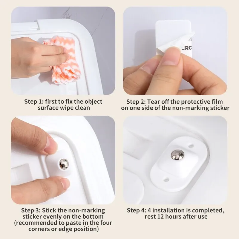 Selbst klebe rolle mini schwenk räder edelstahl universal 360 grad drehscheibe für möbel aufbewahrung box