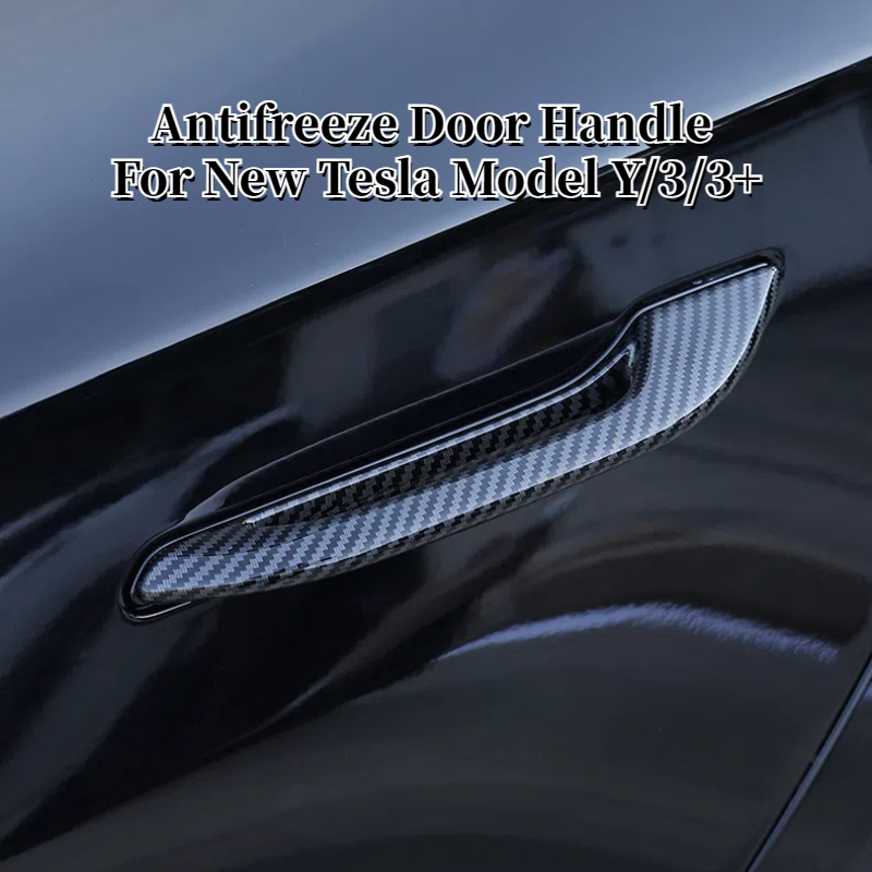 Car Antifreeze Door Handle for New Tesla Model Y/3/3+ Highland Y Juniper 2025 Frost Proof Door Handle Patch Cover Car Parts