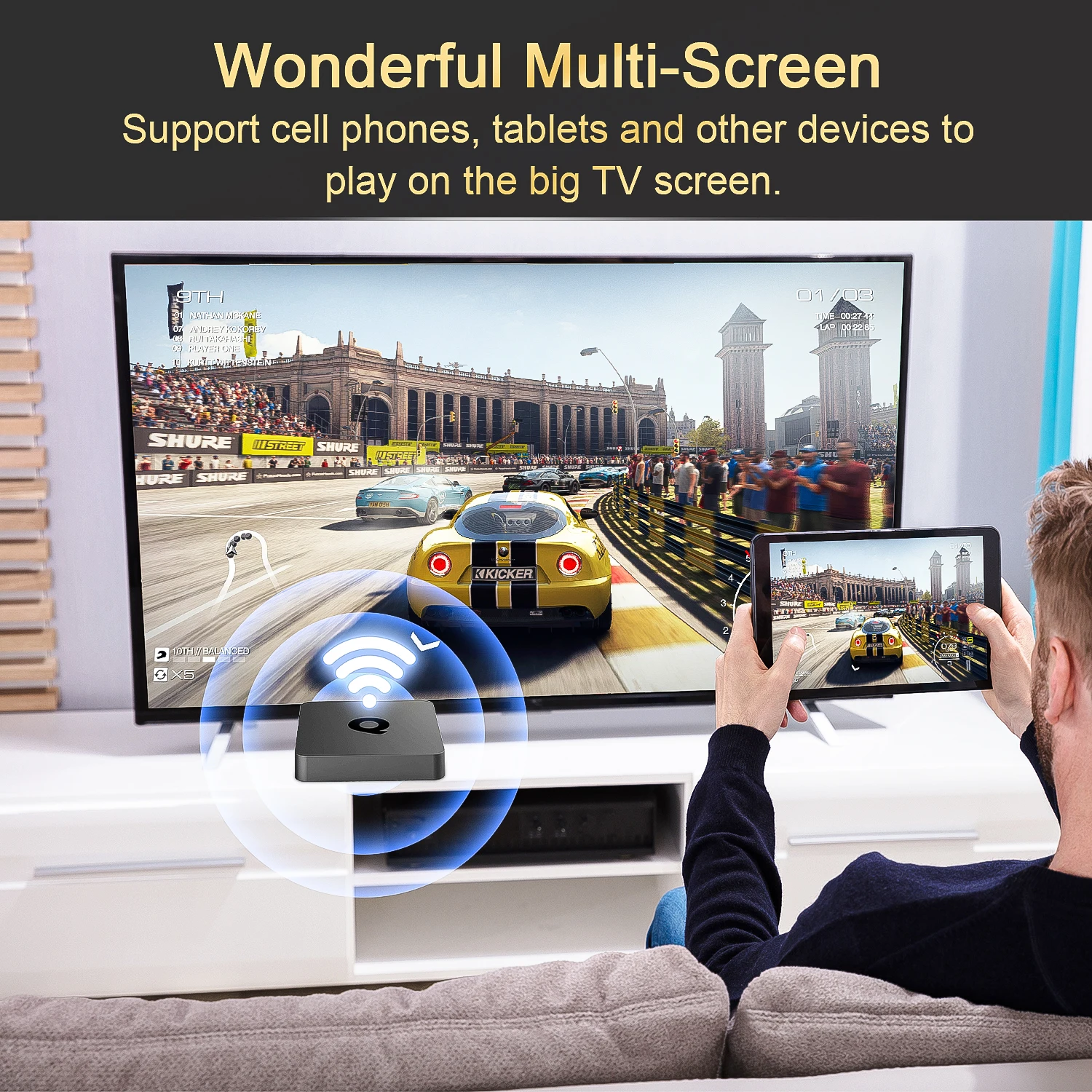Q1 Voice Remote Set-top Box Quadcore 4K HD 2.4G 5.0G Dual WIFI 3D Graphics Acceleration Allwinner H313 Streaming Smart TV Box