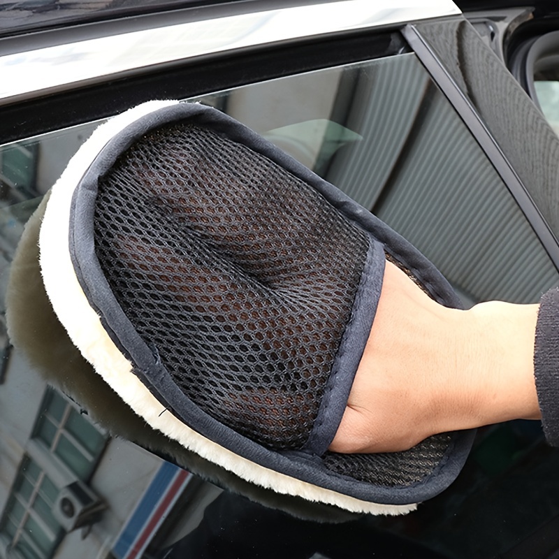 Wohnwagen Auto wasch handschuhe Lappen abwischen