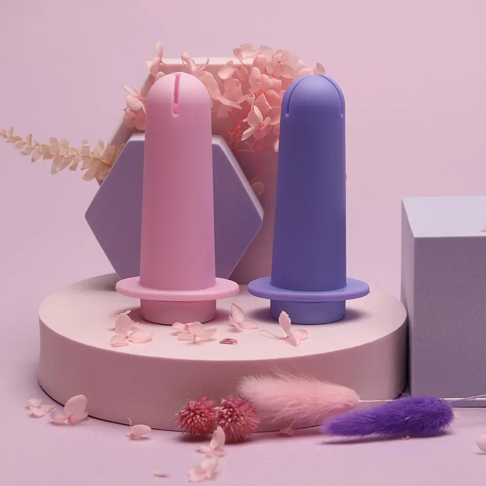 Applikator-Tool für Menstruation stassen zum einfachen Einsetzen wieder verwendbarer Perioden becher Applikator umwelt freundlich funktioniert mit den meisten Menstruation stassen