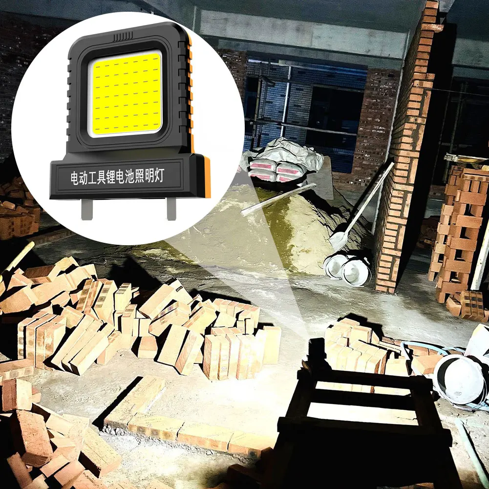 Draadloze led-schijnwerper Langdurige noodverlichting voor buiten voor doe-het-zelf-projecten voor woningrenovatie