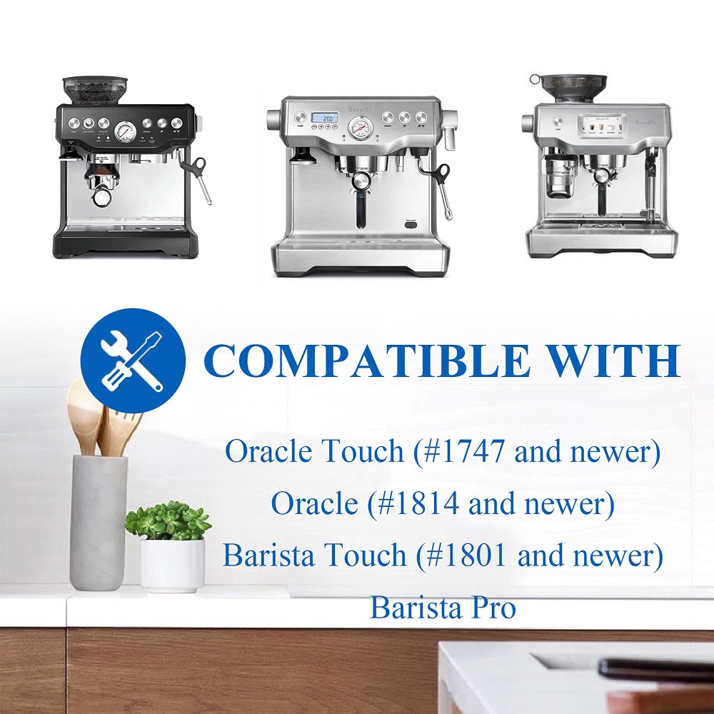 Сменный фильтр для воды из 2 упаковок для Breville Sage Claro Swiss для кофемашины Oracle Barista Bambino Espresso