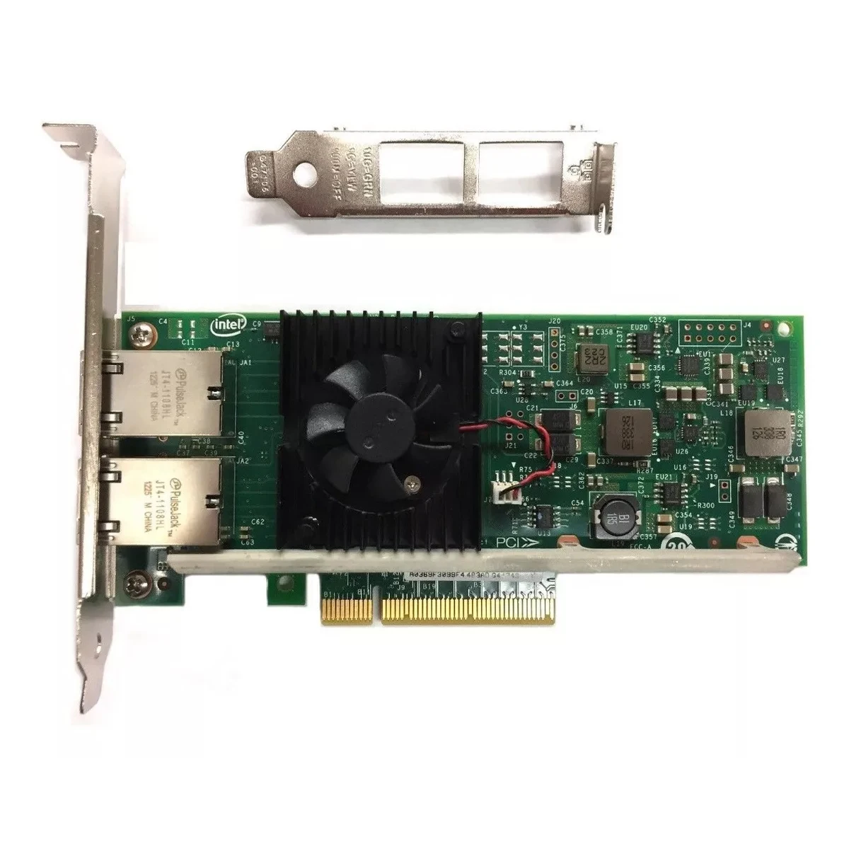 X540-T2 Intel Чипсет PCIe x8 Двойной медный порт RJ45 10 Гбит/с Сетевая карта Ethernet PCIE-X8 X16