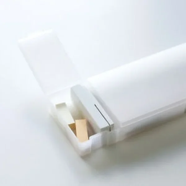 Trong Suốt Mujis Hộp Bút Nhựa Bút Hộp Cho Trường Học Chì Lớn Sản Xuất Tại Nhật Bản Hộp Bút Văn Phòng Phẩm Đặc Biệt đề Nghị