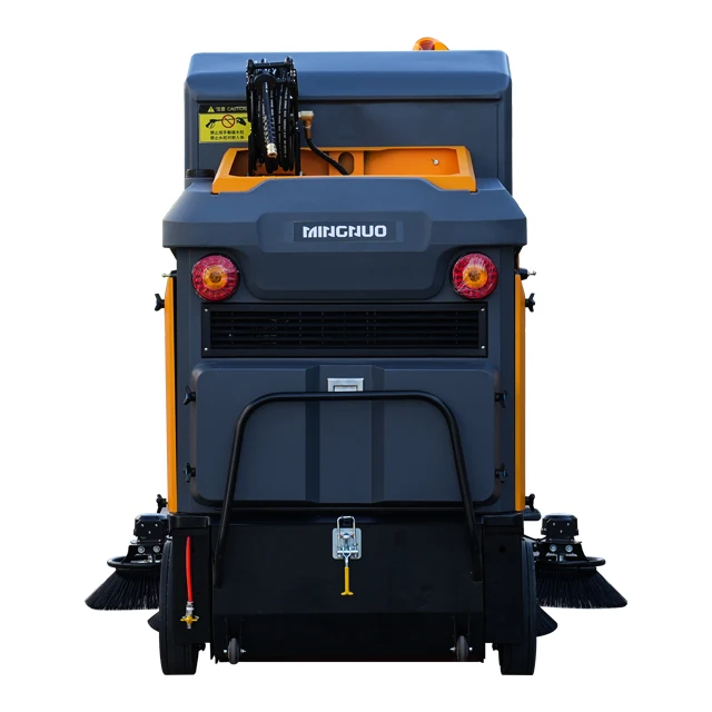 Barredora de suelo industrial comercial, barredora de suelo de carretera eléctrica, máquina de limpieza para calle