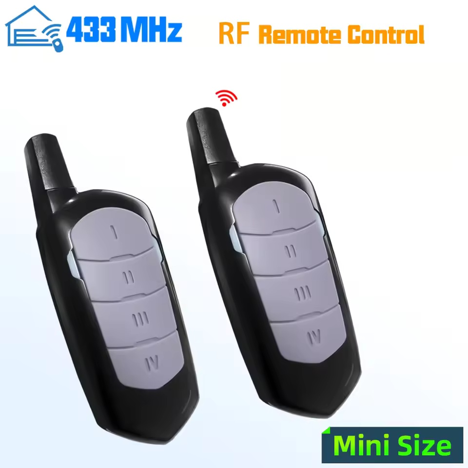 Garage Remote Control Duplicator 433mhz Gate Door Commands Opener 433 92mhz Electric Rolling Code Clone Access Portal Fixed Code
