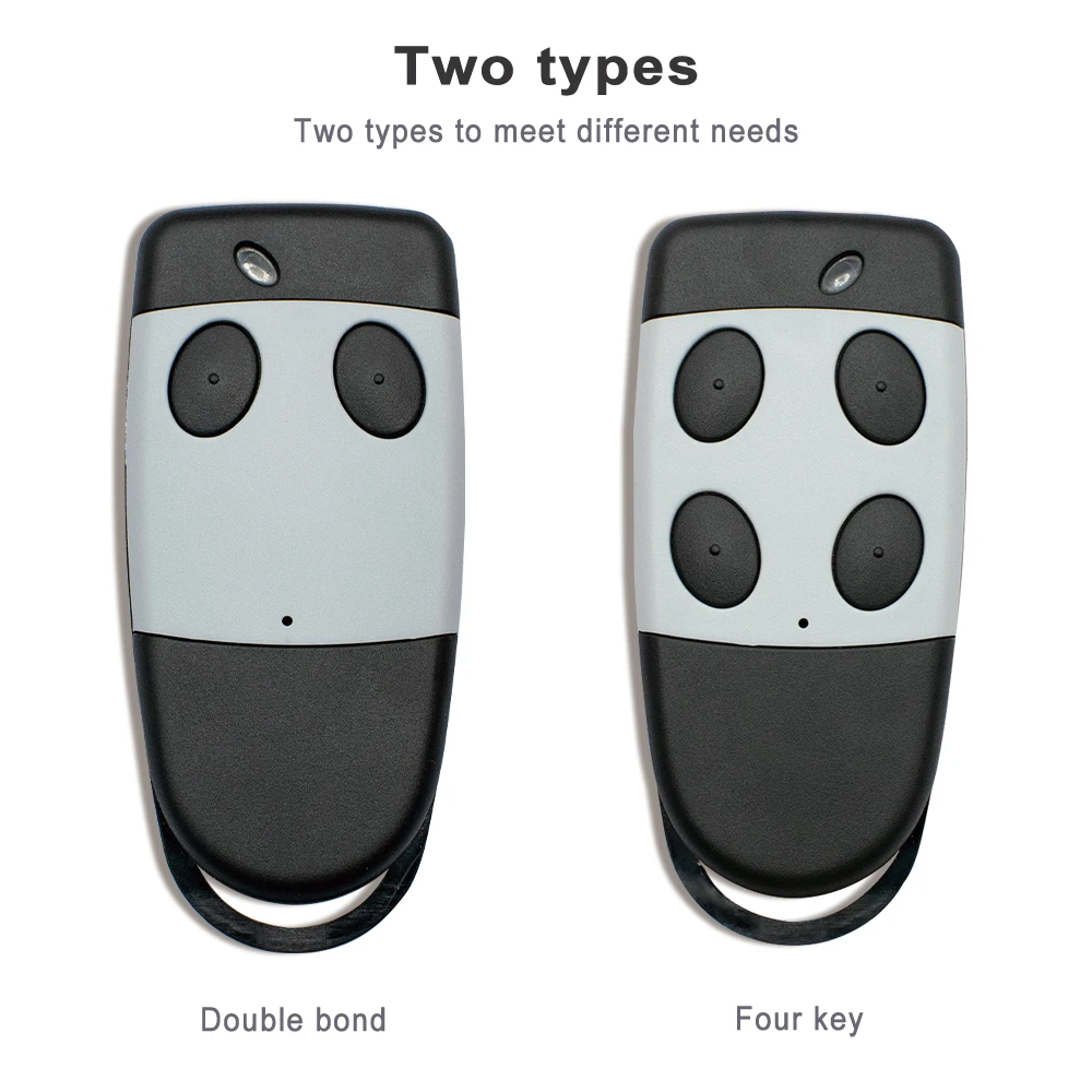 1-20PCS CARDIN S449 QZ2 QZ4 Garage Door Remote Control For 433.92MHz Rolling Code TXQ449100 TXQ449200 TXQ449300 TXQ449400 Opener