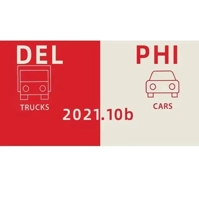 Lo más nuevo para Autocom 2021.11 Delphi 2021.10b, herramientas de diagnóstico de camiones y coches, escáner Obd VCI AK DS150E link