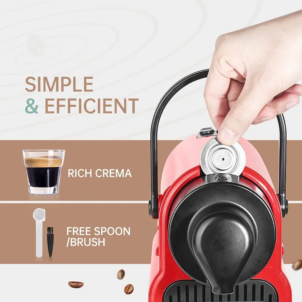 Cápsula de café recargable Nespresso de acero inoxidable, cápsula de café reutilizable, accesorios de café para cafetera Espresso Barista