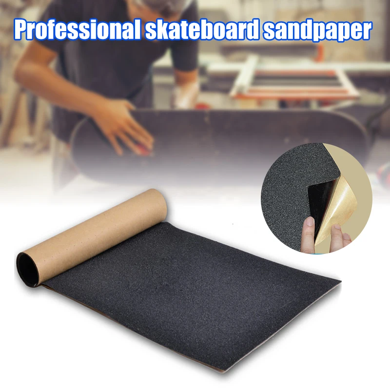 1 pçs/lote novo estilo skate aperto fita folha durável longboard aderência fita para skate amante griptape
