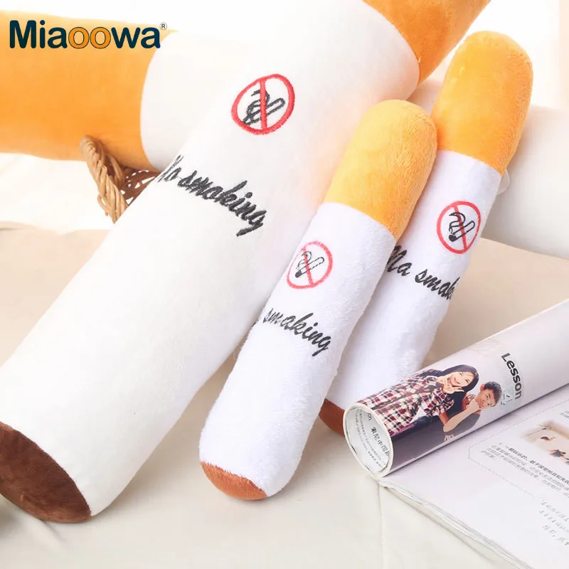 30-110 ซม.สูบบุหรี่ทรงกระบอก Sleeping บุหรี่หมอน Smulation Plush ของเล่นแฟชั่นของขวัญวันเกิดเพื่อน