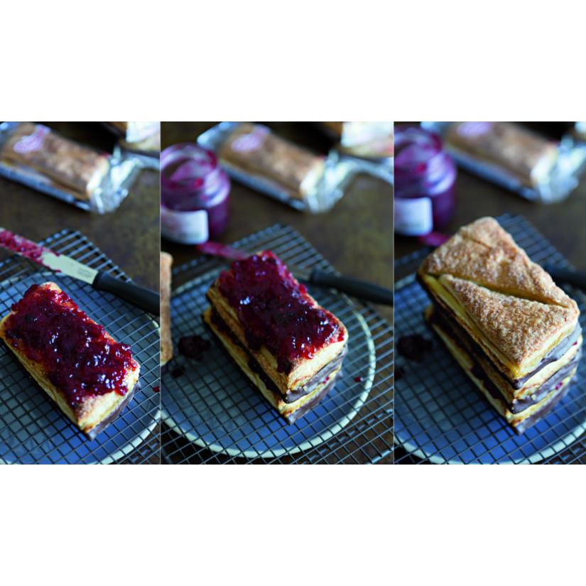 Dulcesol-Puff Triângulos Cheio de Creme ou Angel Hair A caixa tem 2,2 kg