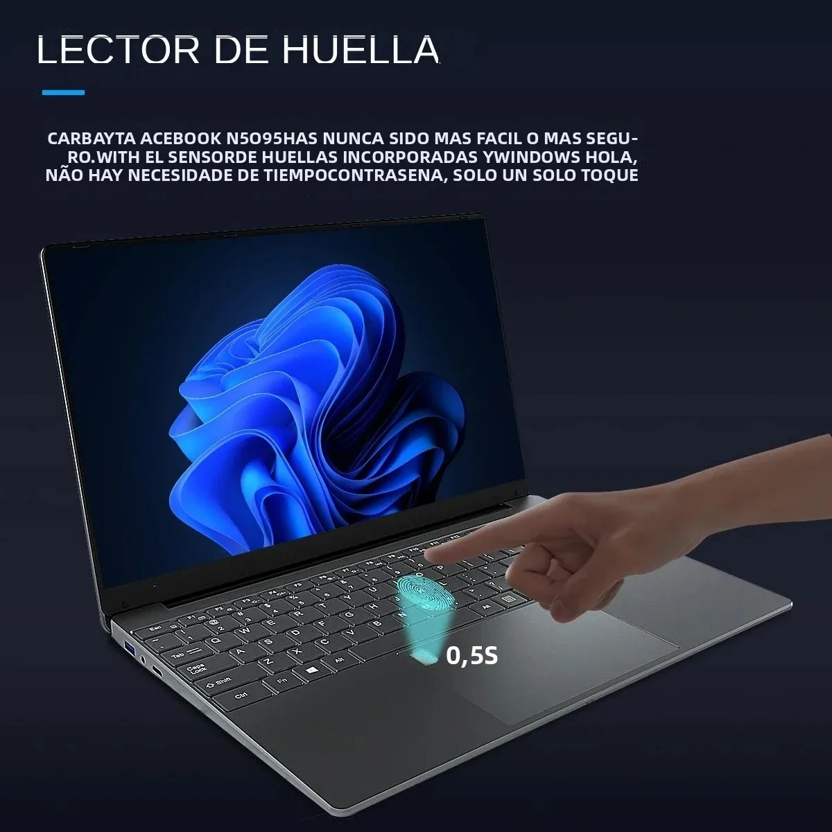 Laptop 15.6 Polegada tela ips 16gb ram intel 11th n5095 netbook de negócios windows 10 11 pro jogos escritório notebook pc portátil