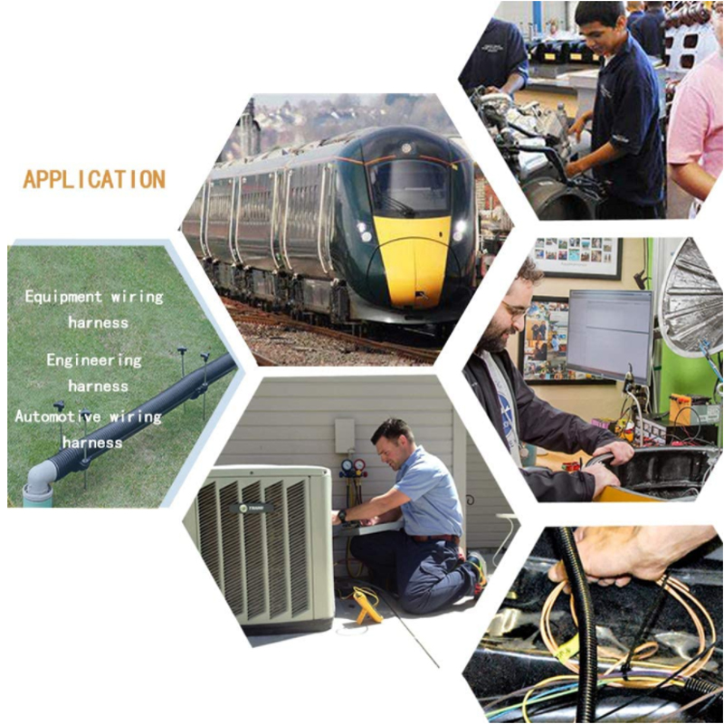 Chiều Dài 3/6/15 Mét OD7/10/13/15/18/21/25/28Mm Dây Chia Loe Ống Dẫn Polyethylene Ống Màu Đen Tay Ống