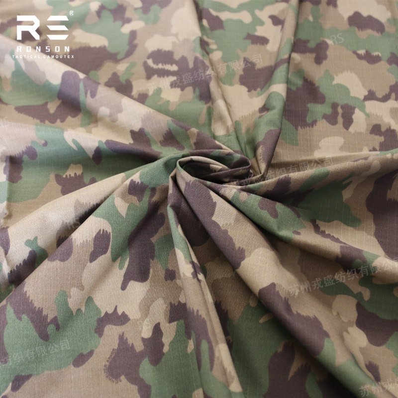 Nc5050 Ripstop Camouflage taz 16 Schweizer bedruckter taktischer Nylon-Baumwoll-Tarn stoff