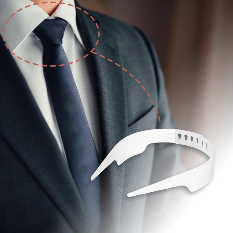 R1We verstelbare kraaginzetstuk om te onderhouden gevormd shirt kraag perfect voor zakenmannen professioneel pak shirt