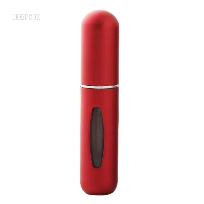 5ml/pcs Refillable Metal Perfume Bottle with Spray Fragrance Pump Portable Travel Cosmetic Container Mini Spray Atomizer Bottle
