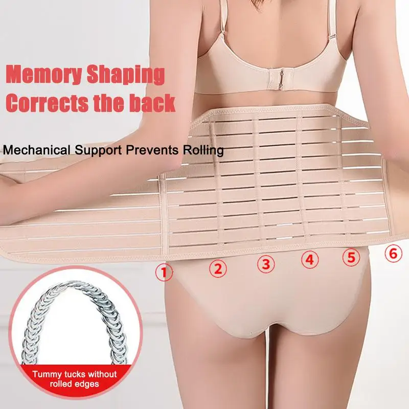 Pós-parto cintura pasta macia pós-parto cinto banda elástica c-seção recuperação barriga banda abdominal pasta para pós-parto