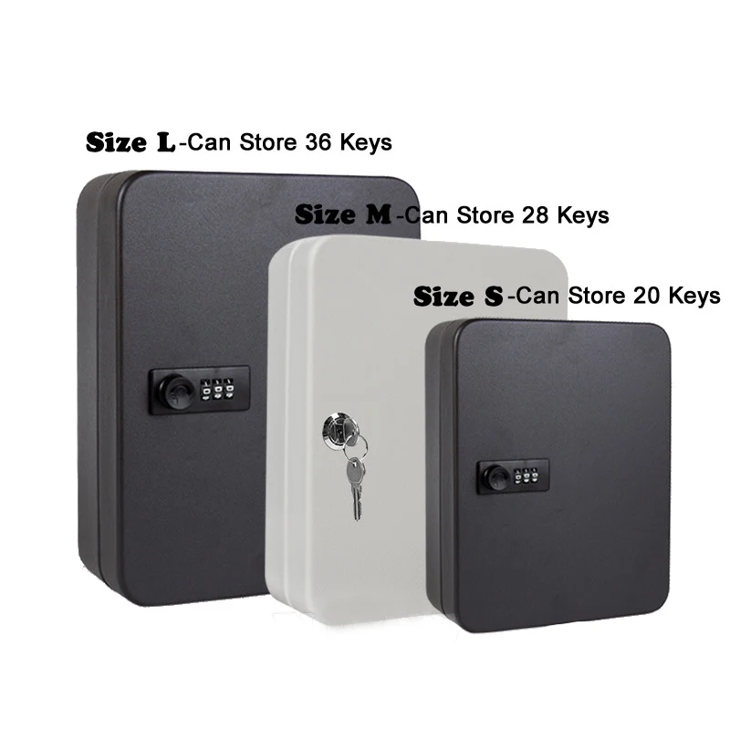 Hasło Multi Key Lock Box Keys Safe Storage Box Lock Zapasowy organizer na klucze samochodowe do użytku domowego w sklepie fabrycznym
