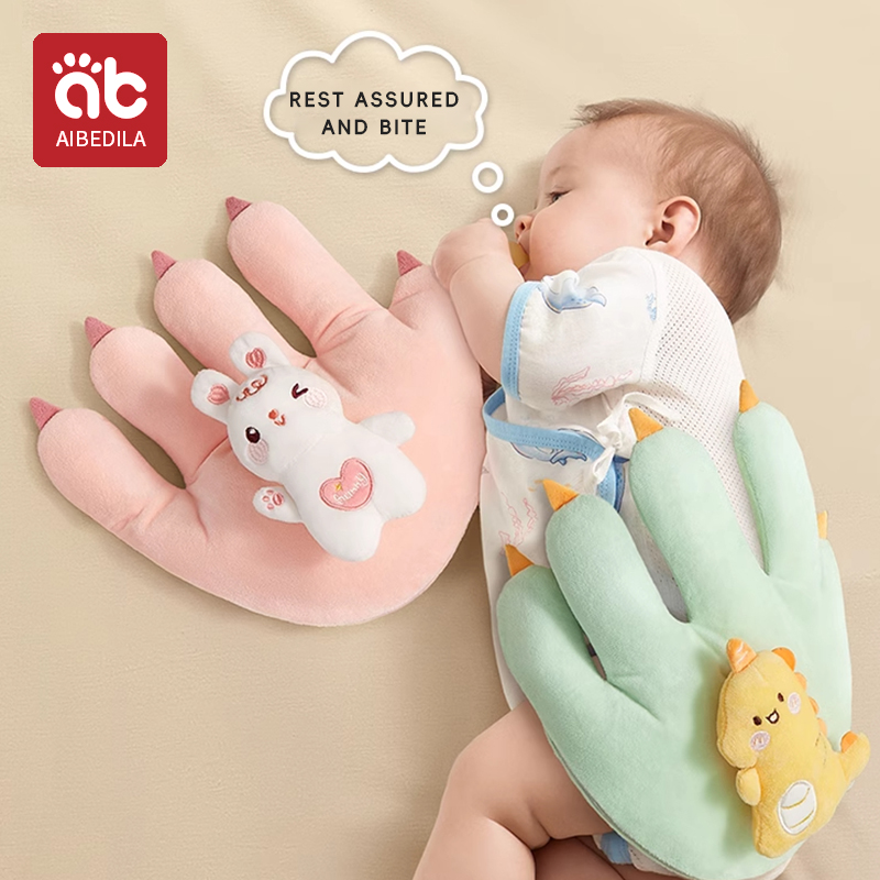 AIBEDILA-almohada calmante para dormir de bebé, palmas calmantes para bebés, ayuda para dormir, calmante, Control remoto, palmas de mano para niños pequeños