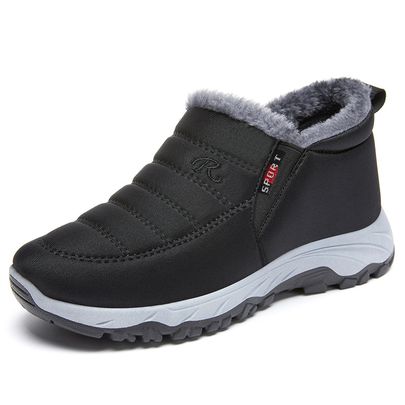 Schuhe Damen Wildleder Schneestiefel für Winterwärme Wasserdichte Gleitstiefel für Wärme Outdoor Kurze Stiefel Kostenloser Versand