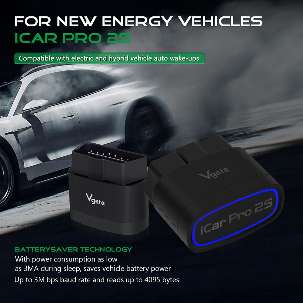 Лучшая цена Vgate iCar Pro 2S Bluetooth 5,3 OBD2 сканер автоматический SCAN ELM327 диагностический инструмент OBDII диагностика для iOS/Android/Windows