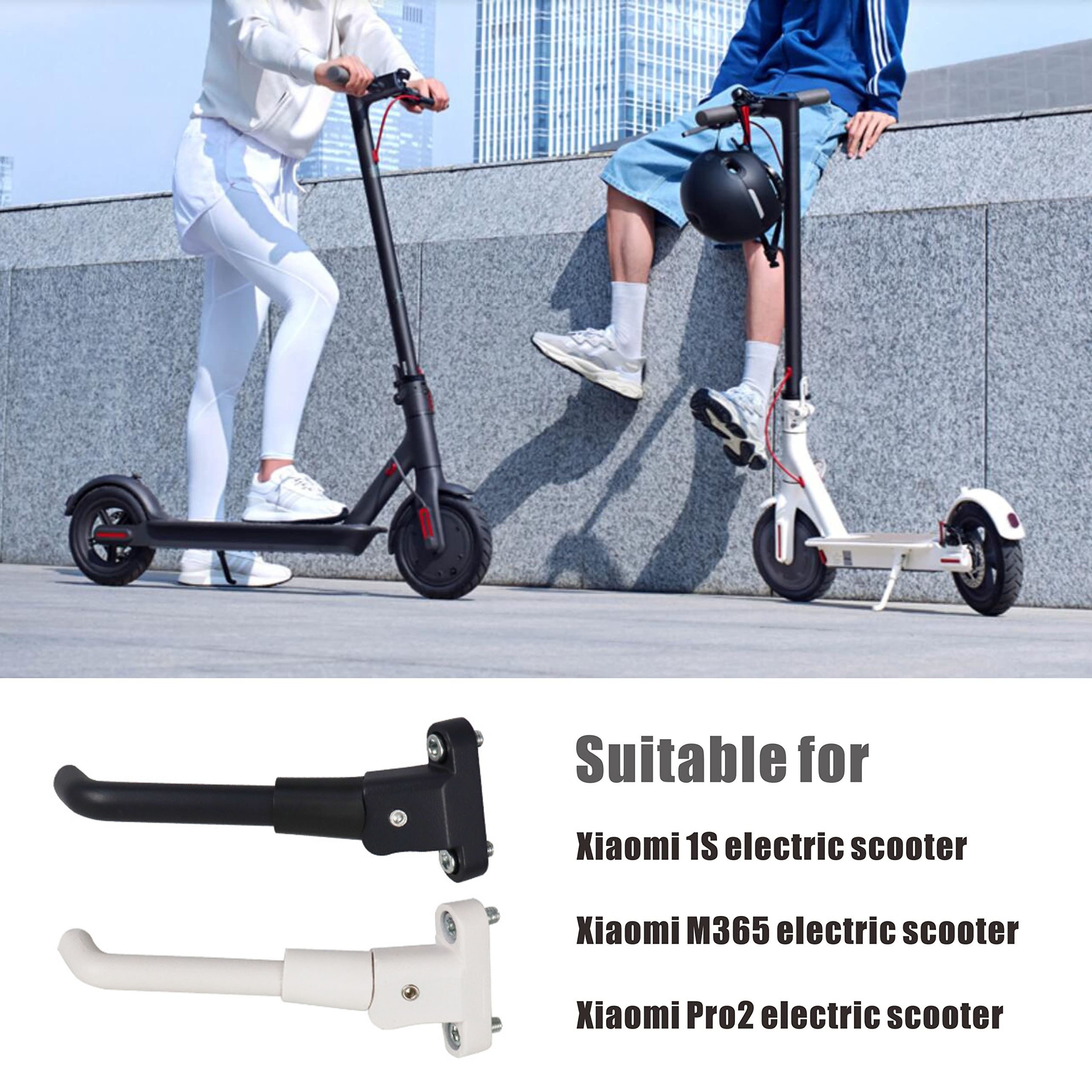 1 สกู๊ตเตอร์ที่จอดรถขาตั้งเหยียบเหมาะสําหรับ Xiaomi 1S/M365/Pro 2 สกู๊ตเตอร์เหยียบสนับสนุนกรอบอะไหล่ซ่อมอุปกรณ์เสริม