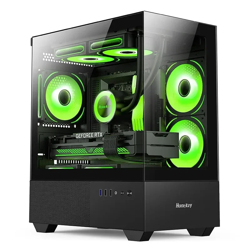 G45 デスクトップコンピュータ E5 2673 V3 32 ギガバイト 500 グラム 1 テラバイト SSD RX550 4 ギガバイト 12 コア win11 PC デスクトップコンピュータ作業ゲーム PC ゲーマー