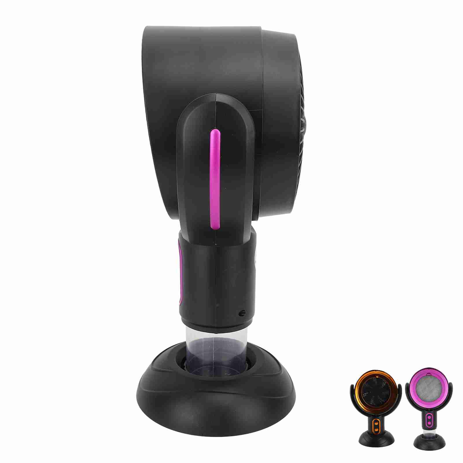 Desktop Range Hood 3000mAh 5V Portable Kitchen Exhaust Fan Space Saving 2 Speed 8W ABS for Camping