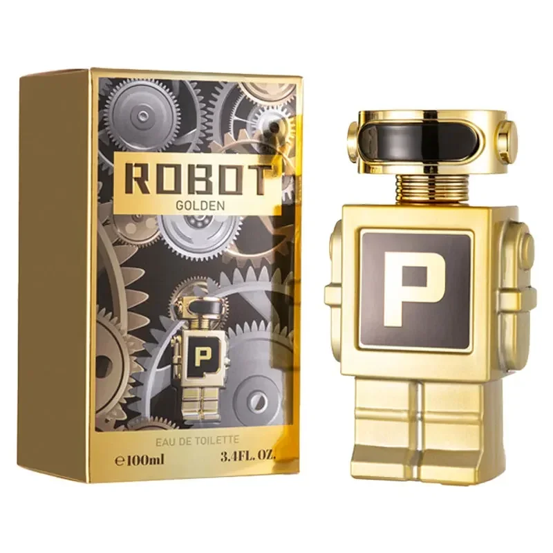 50 ml/100 ml Original Hombre คุณภาพสูงภาษาอาหรับโคโลญจน์หุ่นยนต์ผู้ชายน้ําหอมคริสต์มาสของขวัญผมสเปรย์ชุดผู้หญิงน้ําหอม
