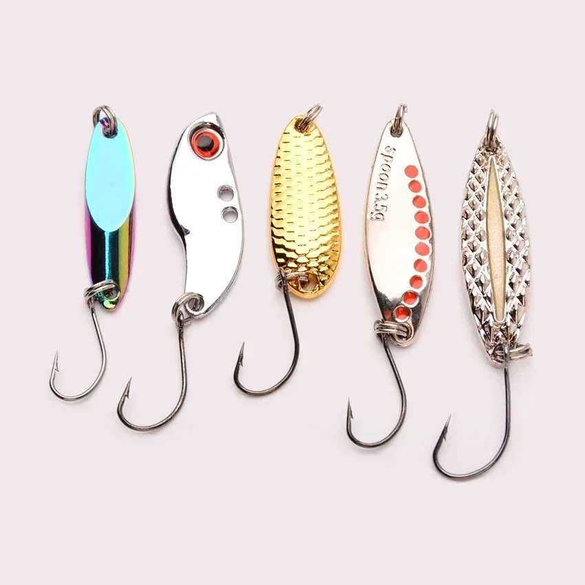 5 pçs/lote wobbler iscas 3g/10g/15g metal vib isca de pesca conjunto afundando metal duro vib mar iscas de pesca artificial isca de pesca