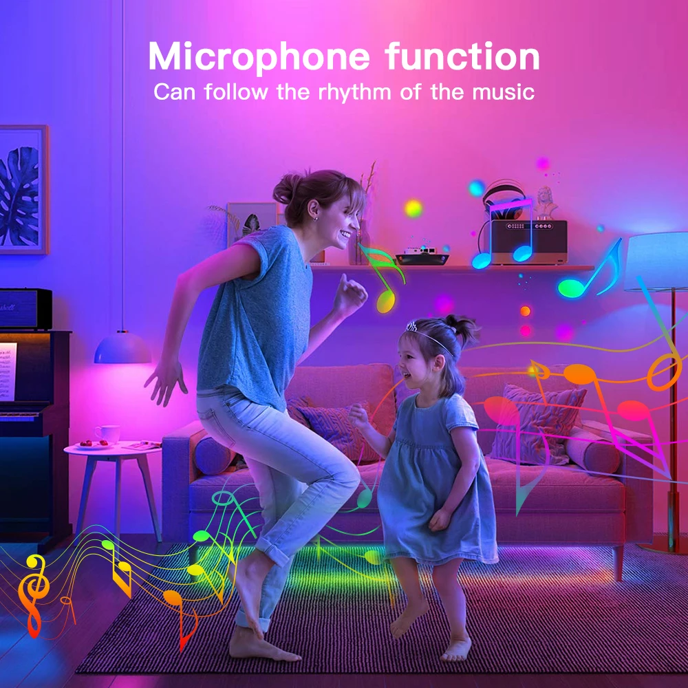 GLEDOPTO ESP32 WLED LED Controller Mic UART Download Music Sound Dynamic RGB DIY WiFi WS2811 WS2812 SK6812 TM1814 WS2813 WS2815