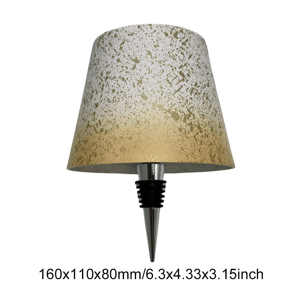 Portable Dimmable Wine Bottle Lamp Touch Wireless Desk Lamps 2000mAh Rechargeable LED Table Lamp RGB Atmosphere Night Lights Bar